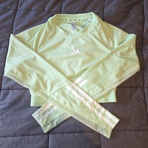 Adidas Mint Green Crew Neck Shirt